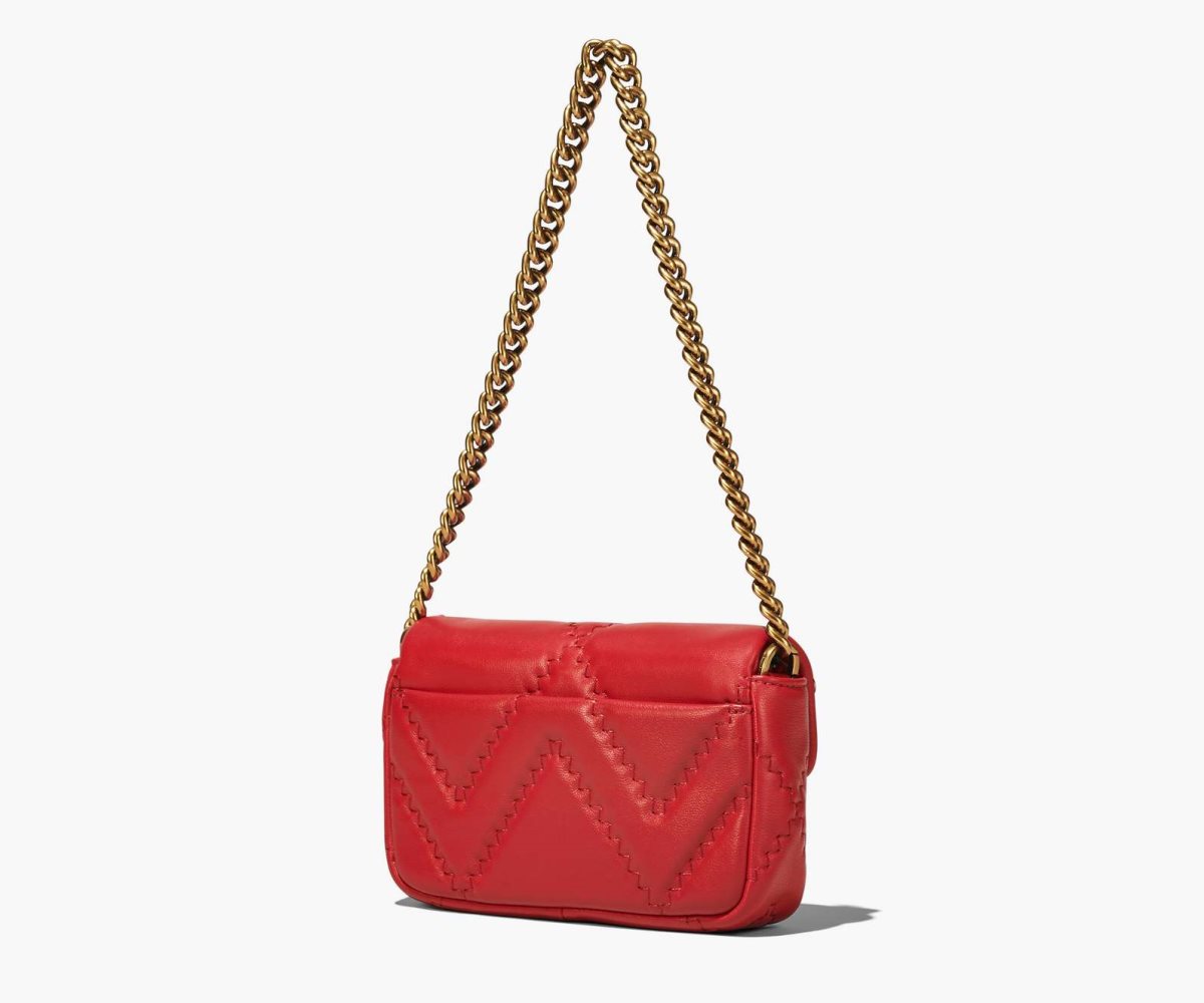 Marc Jacobs Acolchado Cuero J Marc Mini Bag Rojas | 2493576-XF