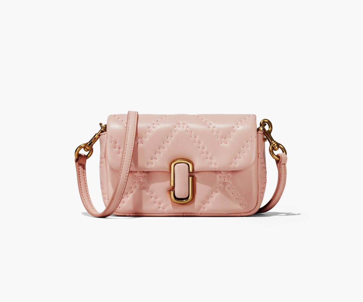 Marc Jacobs Acolchado Cuero J Marc Mini Bag Rosas | 8349725-SC