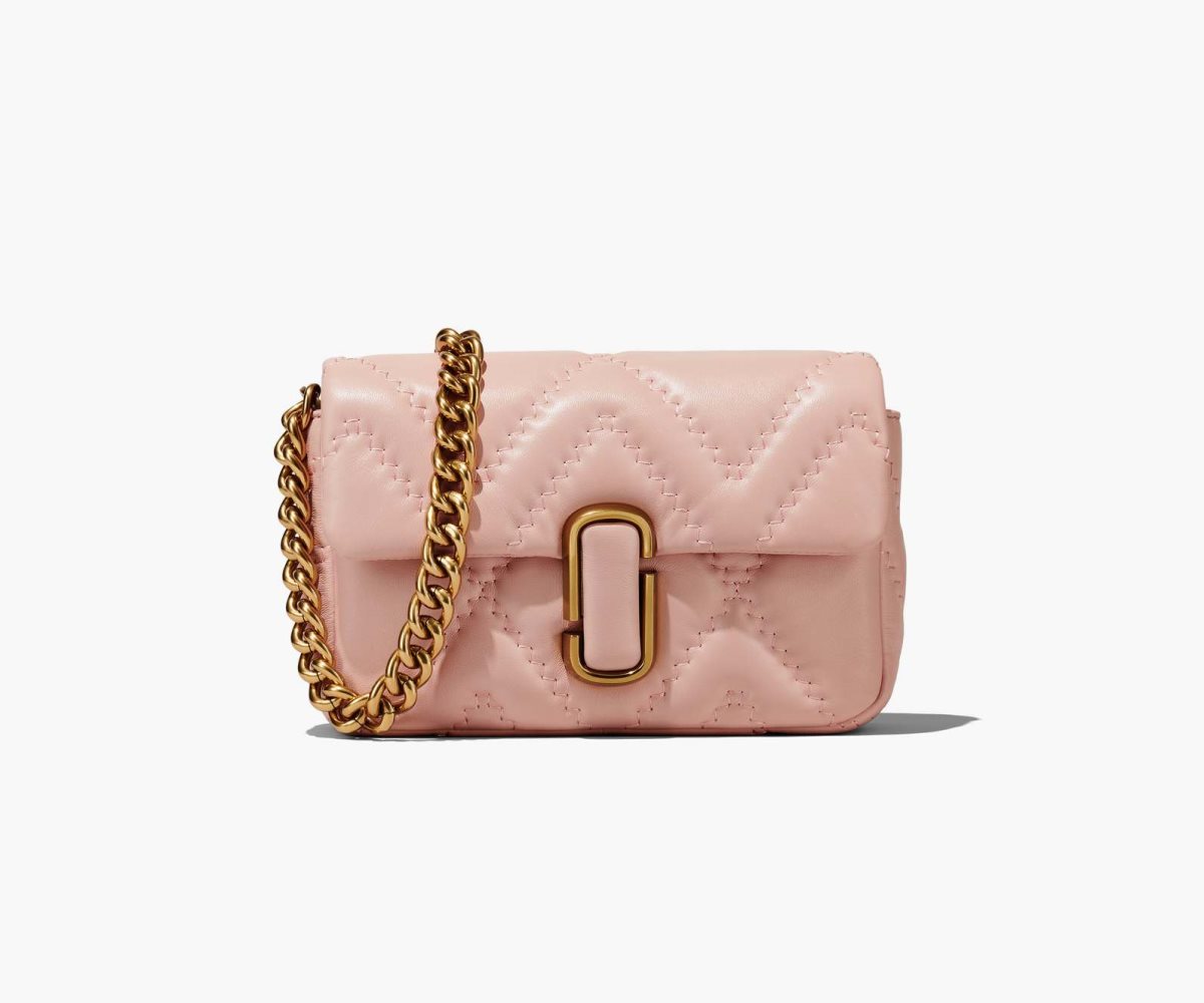 Marc Jacobs Acolchado Cuero J Marc Shoulder Bag Rosas | 2536089-RQ