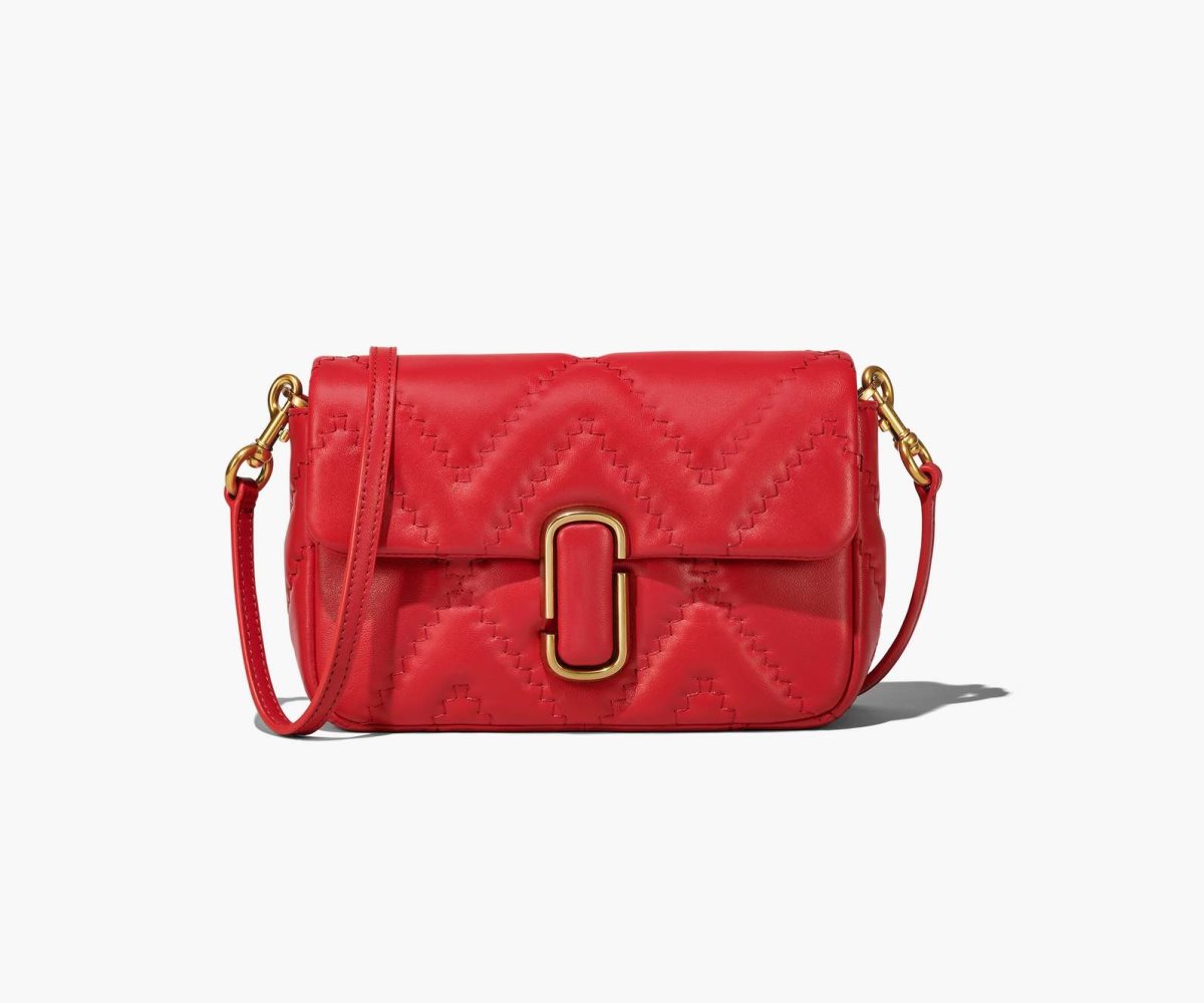 Marc Jacobs Acolchado Cuero J Marc Shoulder Bag Rojas | 5364920-MZ