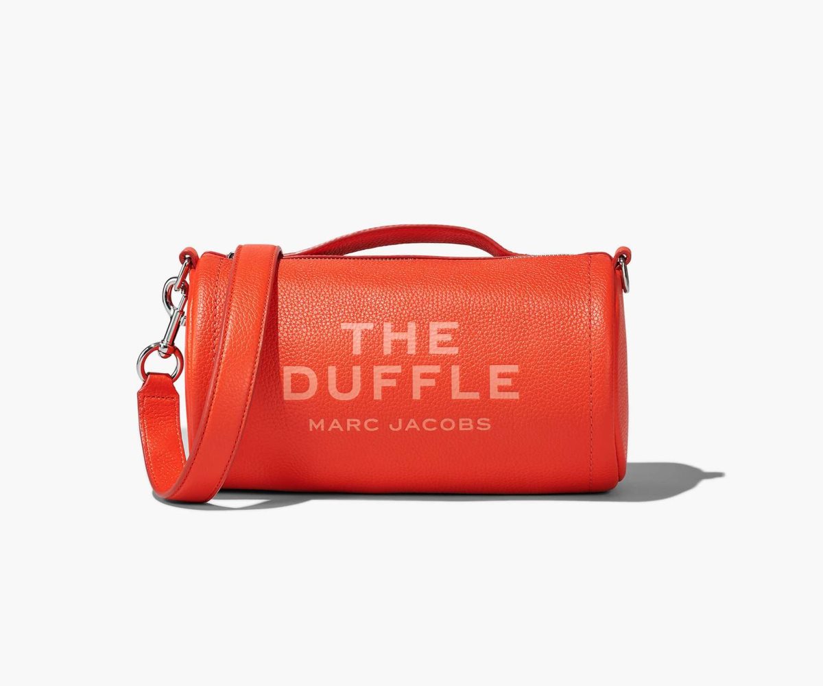 Marc Jacobs Cuero Duffle Bag Naranjas | 6497238-HO