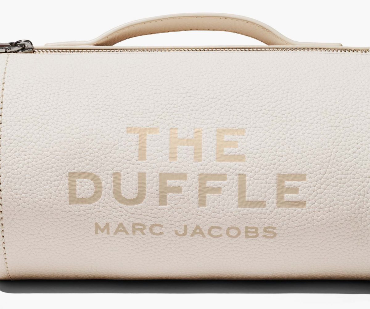 Marc Jacobs Cuero Duffle Bag Plateadas | 0617853-DP