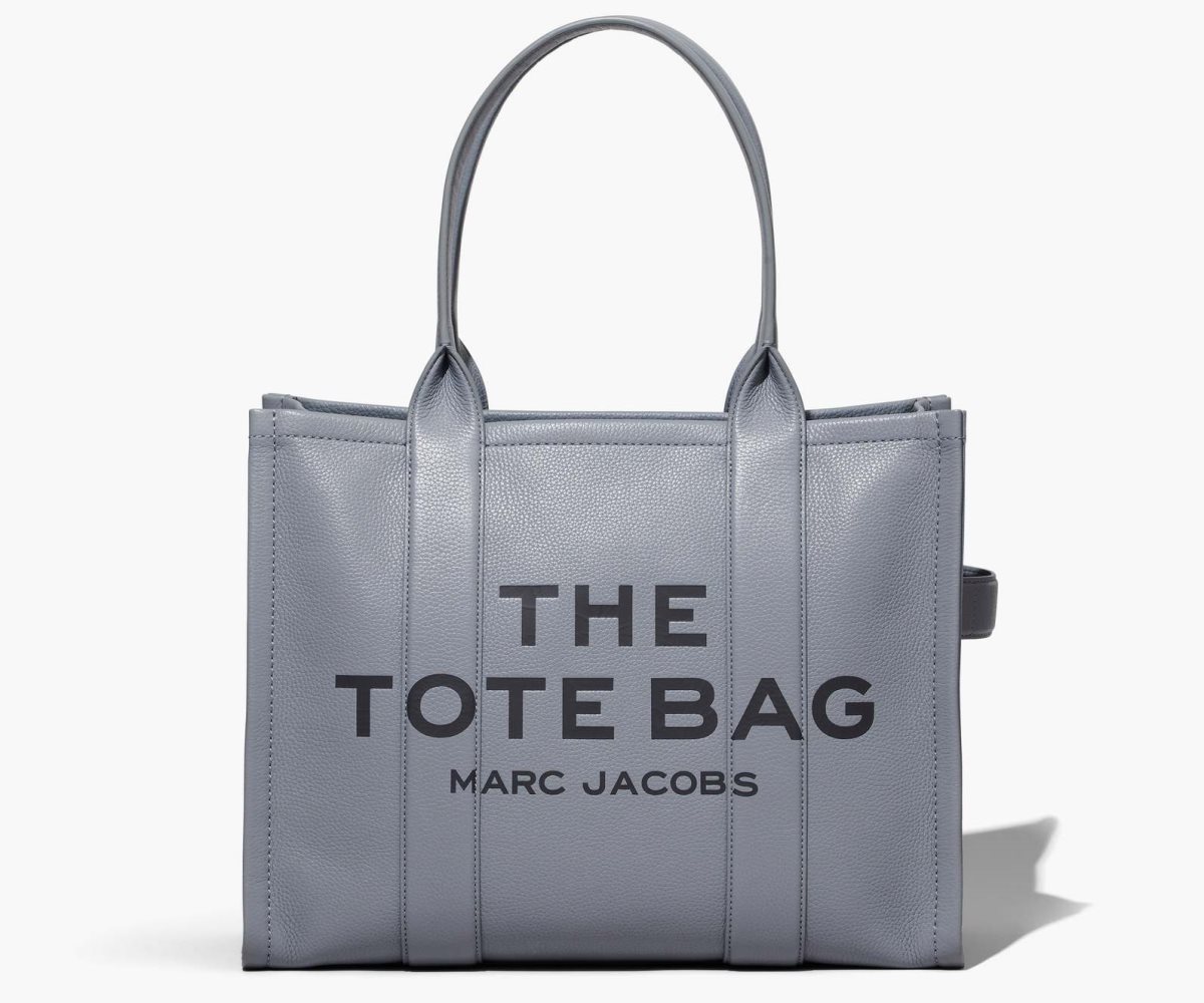 Marc Jacobs Cuero Large Tote Bag Gris | 5817302-JN