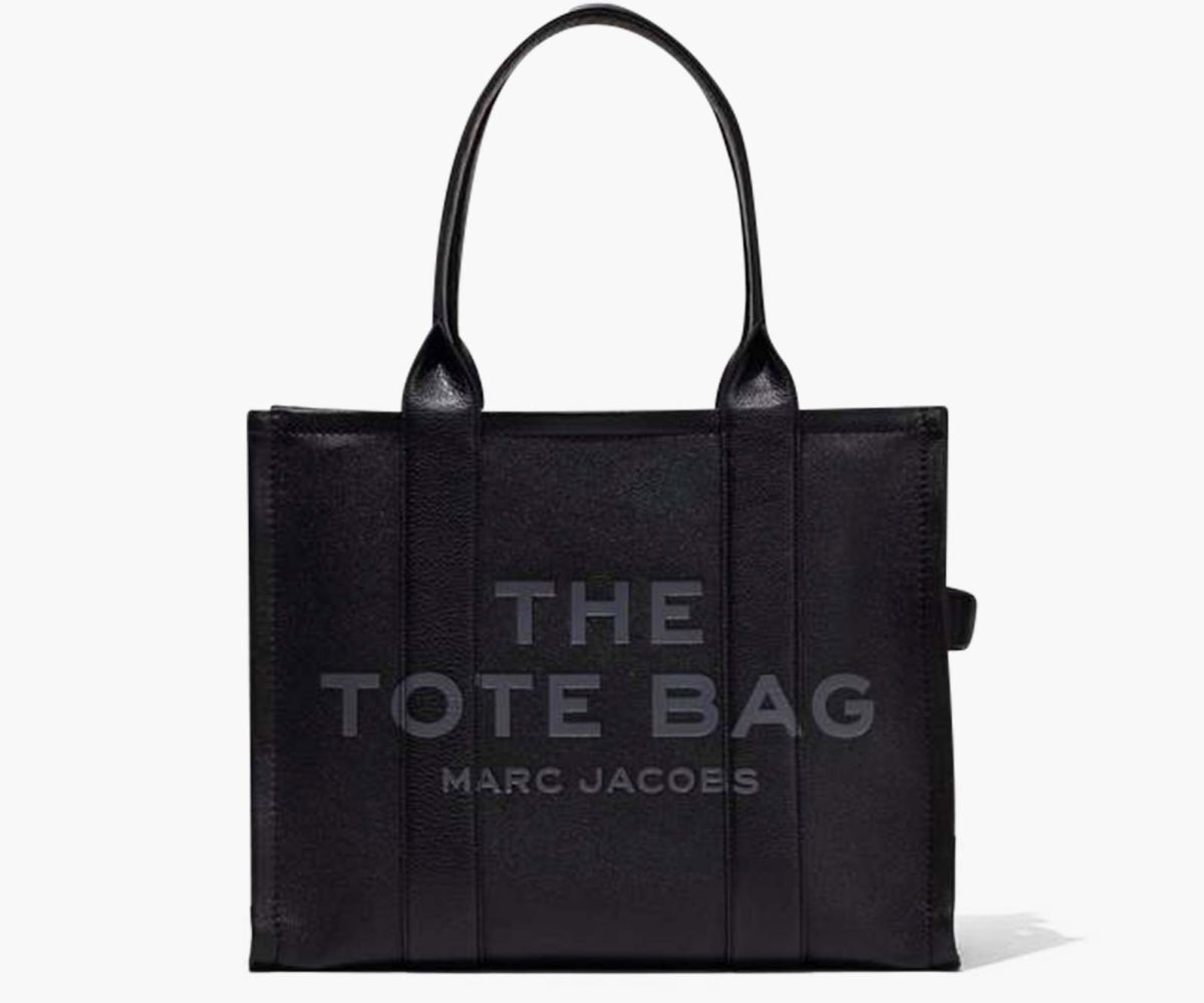 Marc Jacobs Cuero Large Tote Bag Negras | 5183976-OM