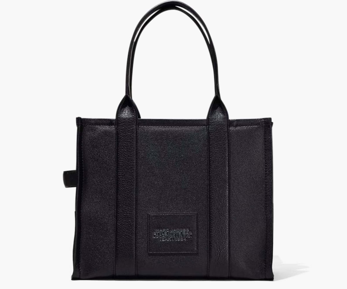 Marc Jacobs Cuero Large Tote Bag Negras | 5183976-OM