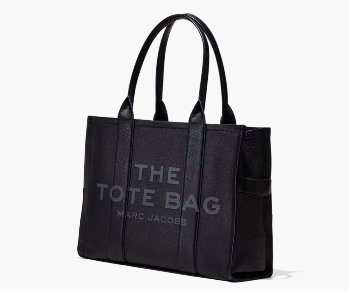 Marc Jacobs Cuero Large Tote Bag Negras | 5183976-OM