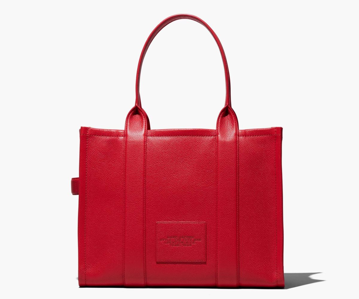 Marc Jacobs Cuero Large Tote Bag Rojas | 5098124-GC