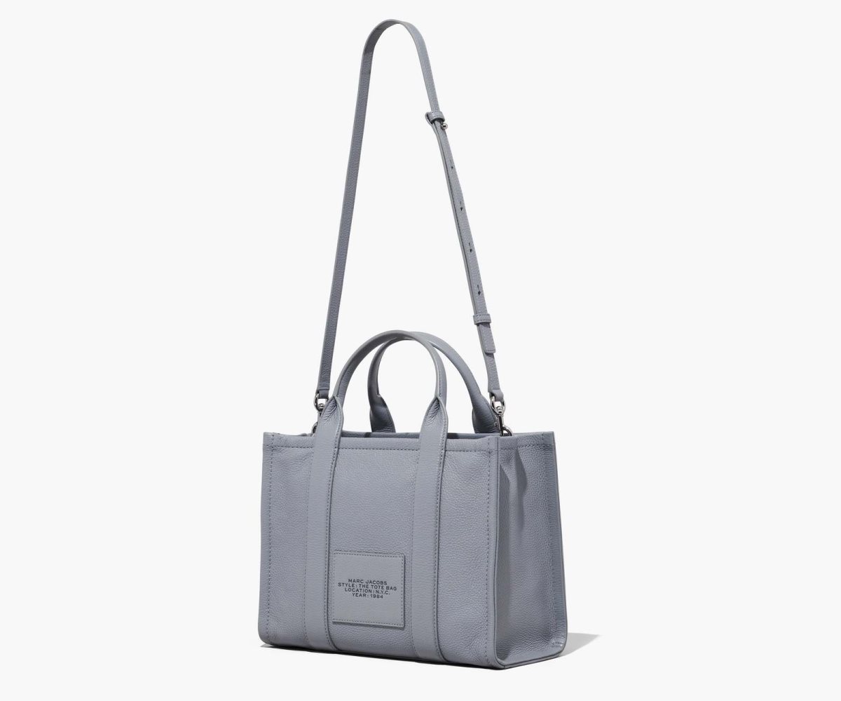 Marc Jacobs Cuero Medium Tote Bag Gris | 3819540-OS