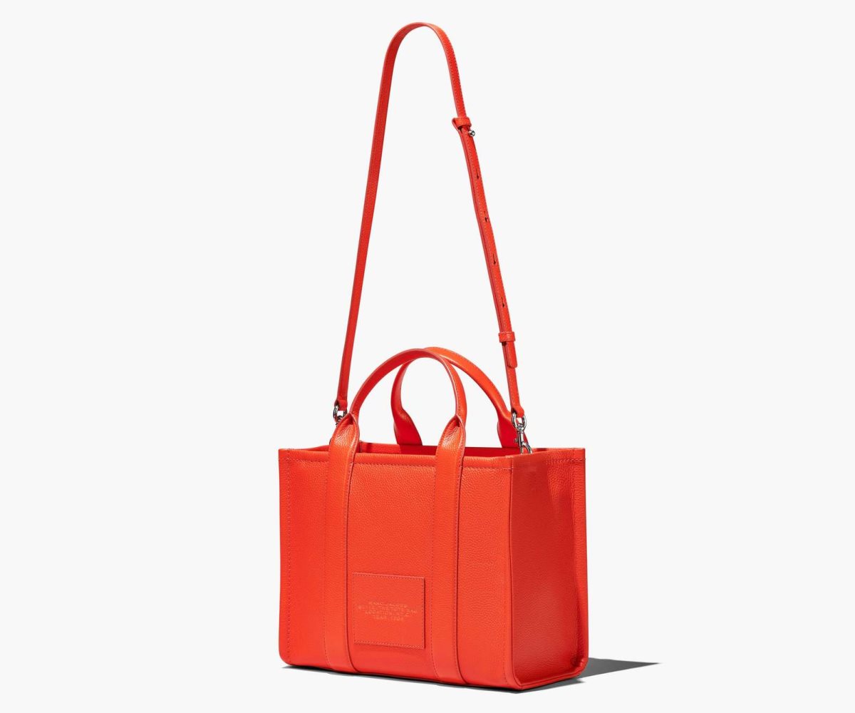 Marc Jacobs Cuero Medium Tote Bag Naranjas | 0314529-WF