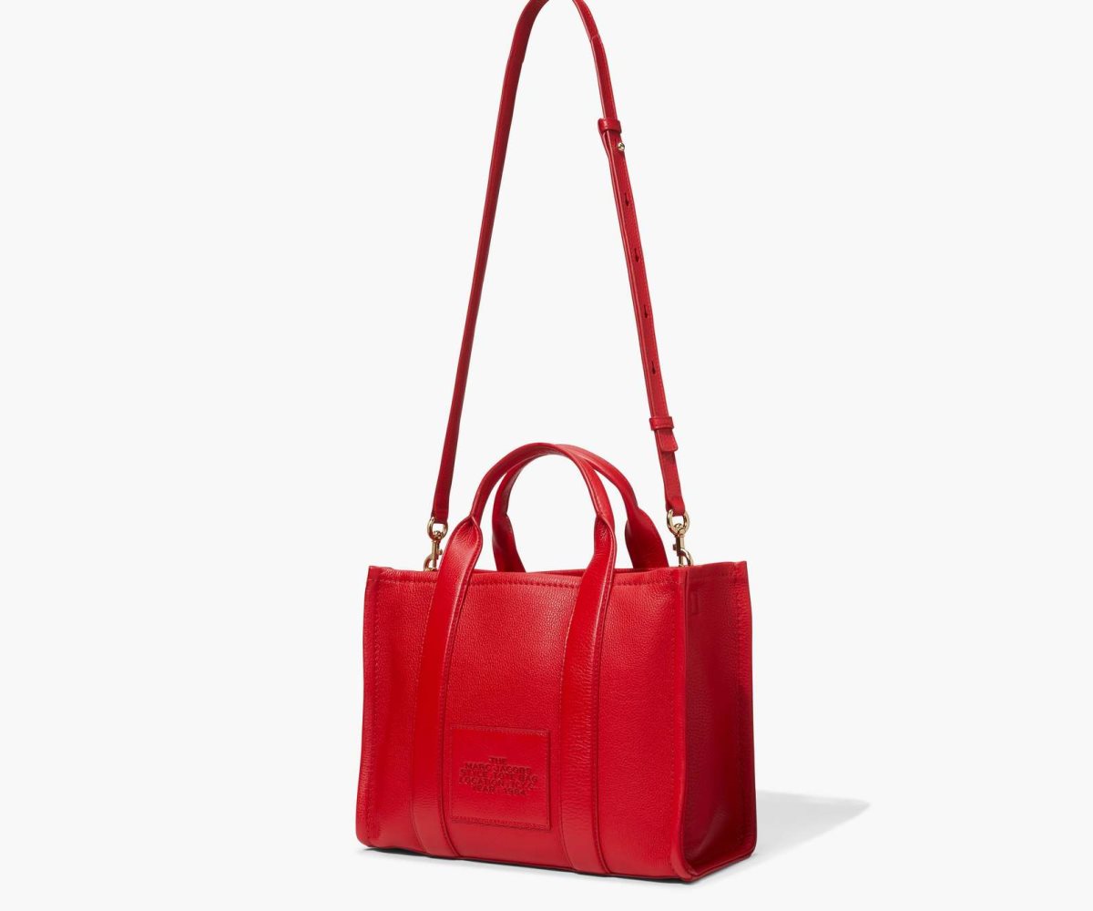 Marc Jacobs Cuero Medium Tote Bag Rojas | 0431265-VT