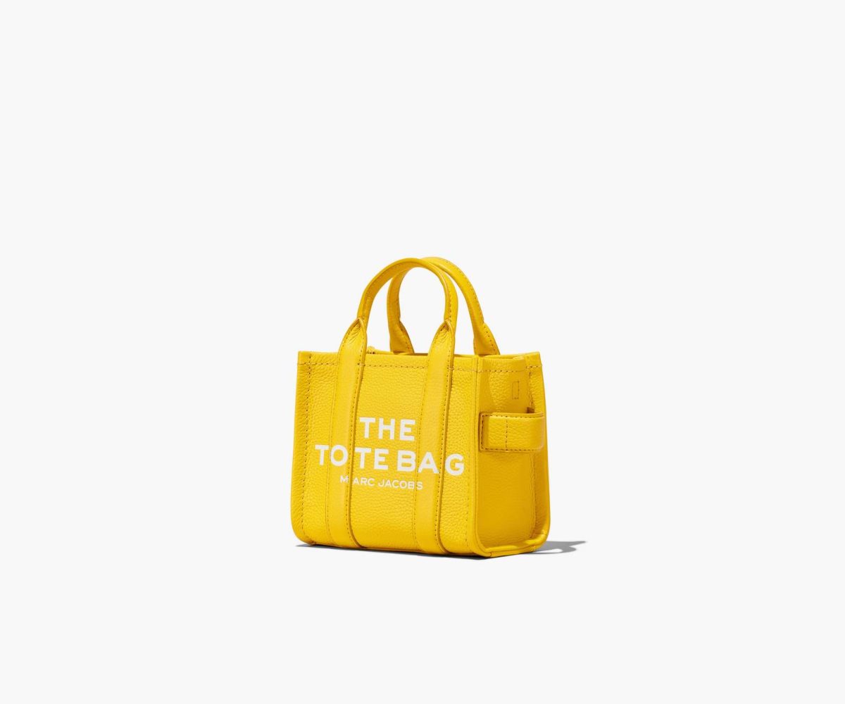 Marc Jacobs Cuero Micro Tote Bag Naranjas | 0724986-CW