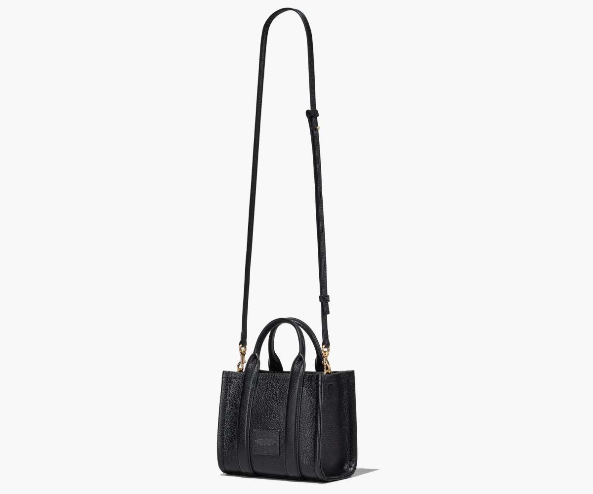 Marc Jacobs Cuero Micro Tote Bag Negras | 6023195-NS