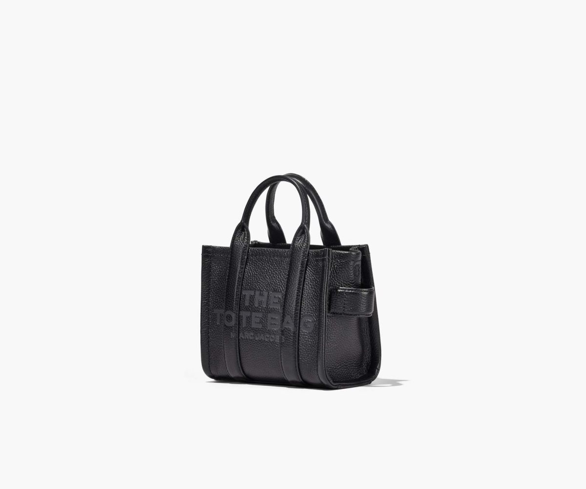 Marc Jacobs Cuero Micro Tote Bag Negras | 6023195-NS