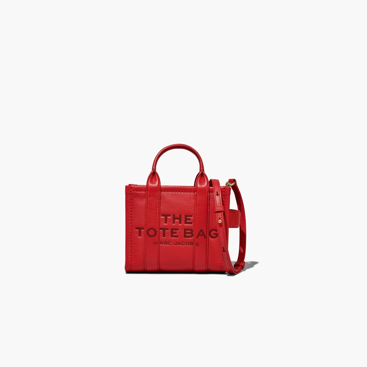 Marc Jacobs Cuero Micro Tote Bag Rojas | 7538290-KX