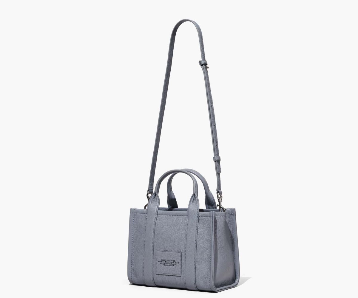 Marc Jacobs Cuero Mini Tote Bag Gris | 4093256-VT