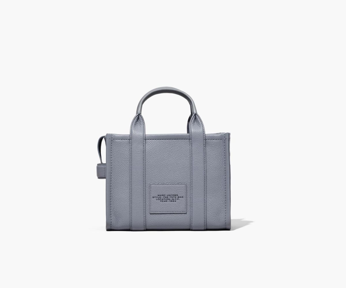 Marc Jacobs Cuero Mini Tote Bag Gris | 4093256-VT