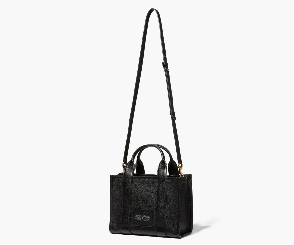 Marc Jacobs Cuero Mini Tote Bag Negras | 5932748-QI