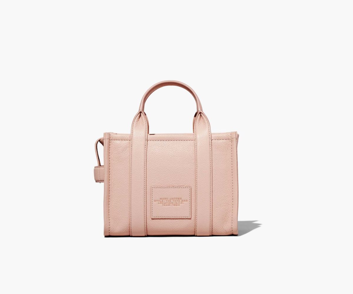 Marc Jacobs Cuero Mini Tote Bag Rosas | 2435716-XL