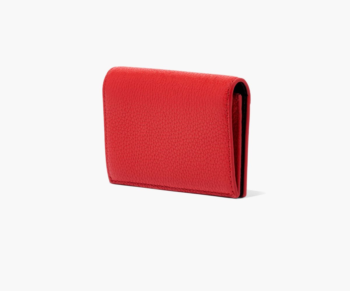 Marc Jacobs Cuero Small Bifold Wallet Rojas | 5280694-YC