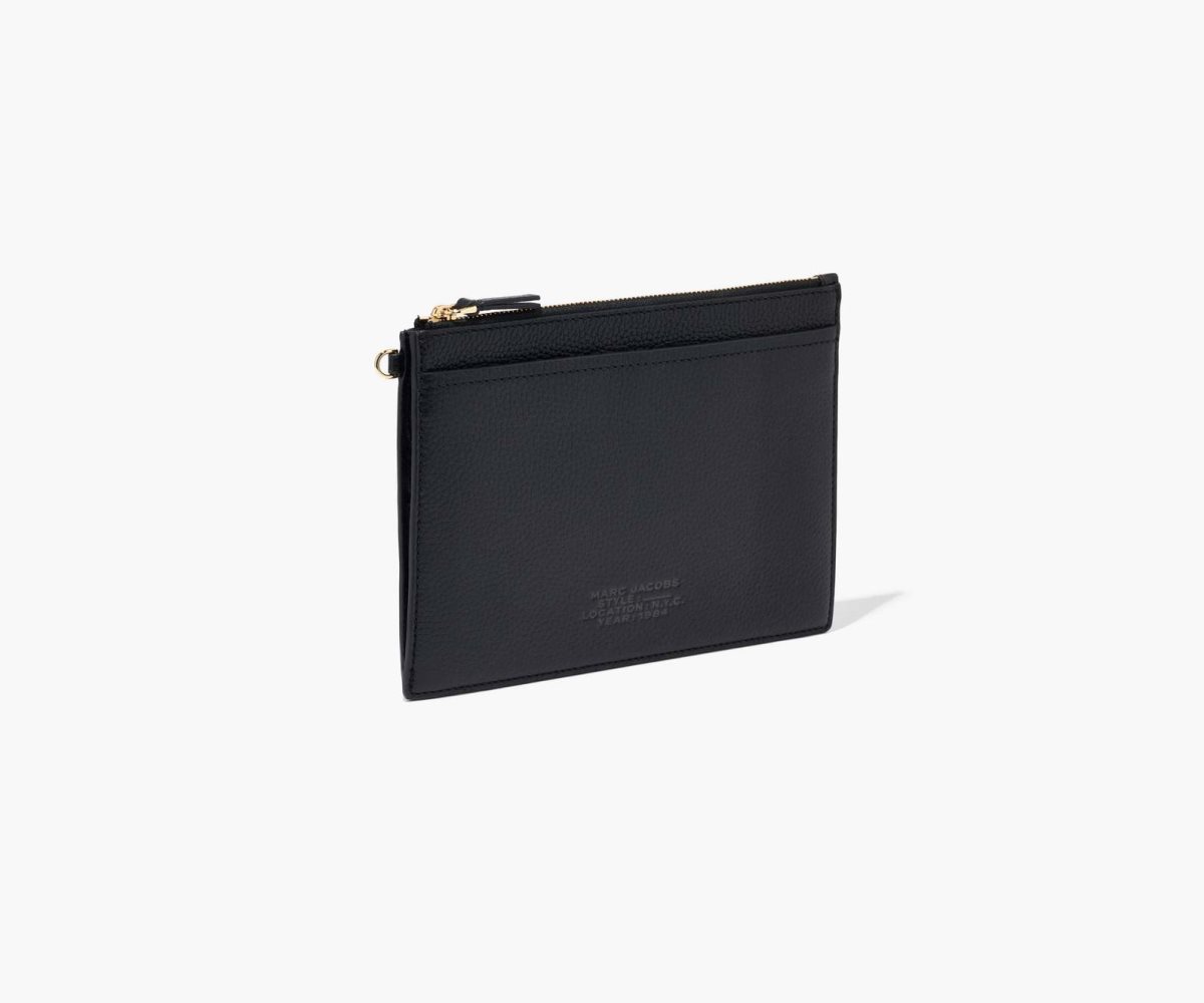 Marc Jacobs Cuero Small Wristlet Negras | 1956304-ZV