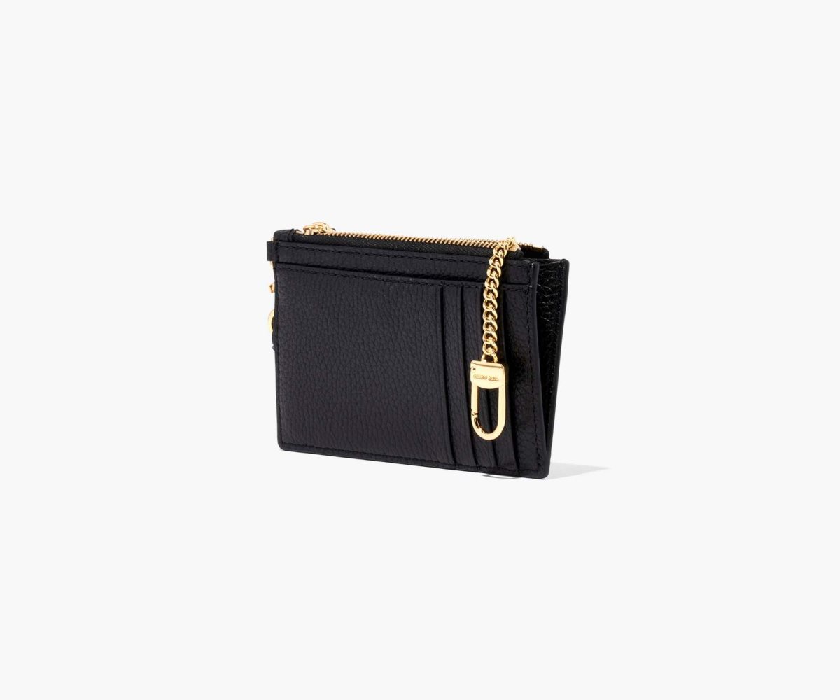 Marc Jacobs Cuero Top Zip Wristlet Negras | 7196524-AF