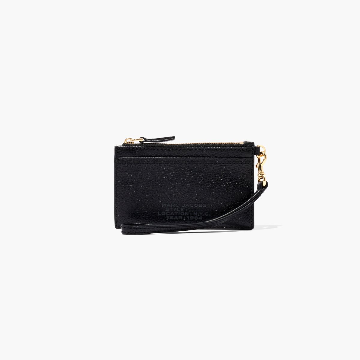 Marc Jacobs Cuero Top Zip Wristlet Negras | 7196524-AF