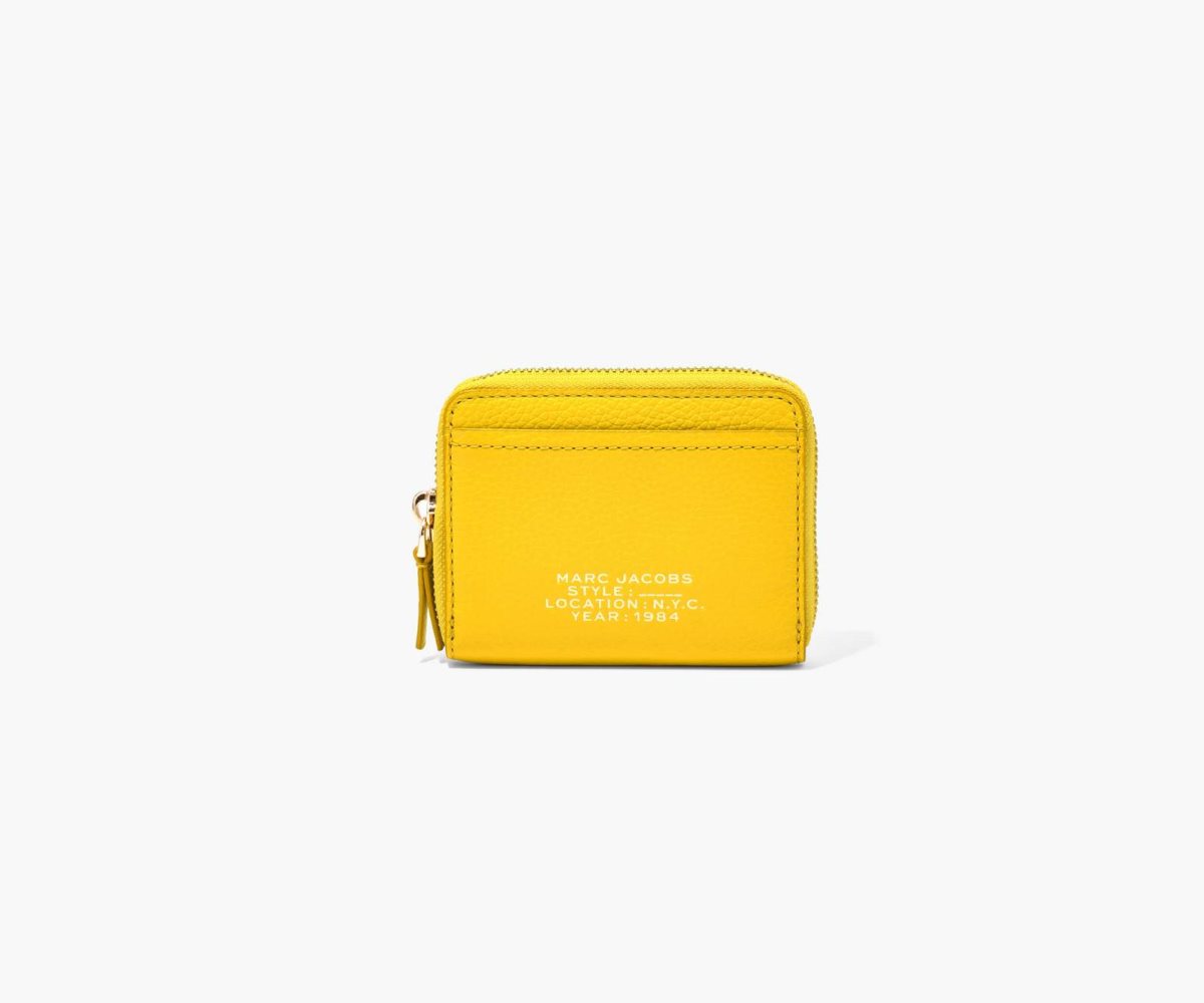 Marc Jacobs Cuero Zip Around Wallet Naranjas | 8409713-LO