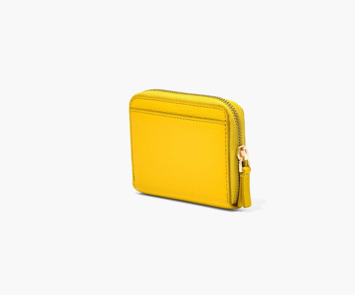 Marc Jacobs Cuero Zip Around Wallet Naranjas | 8409713-LO