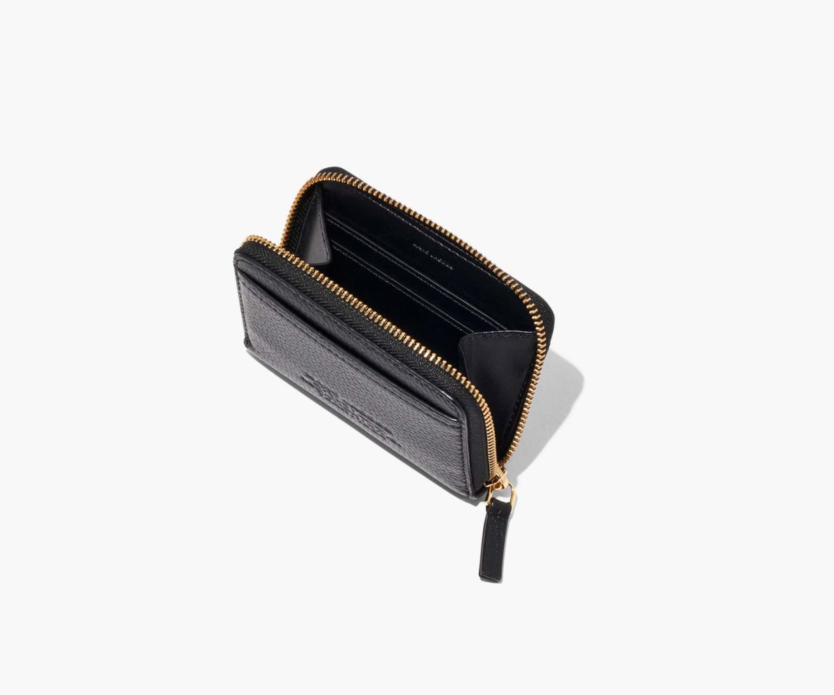 Marc Jacobs Cuero Zip Around Wallet Negras | 0654139-NF