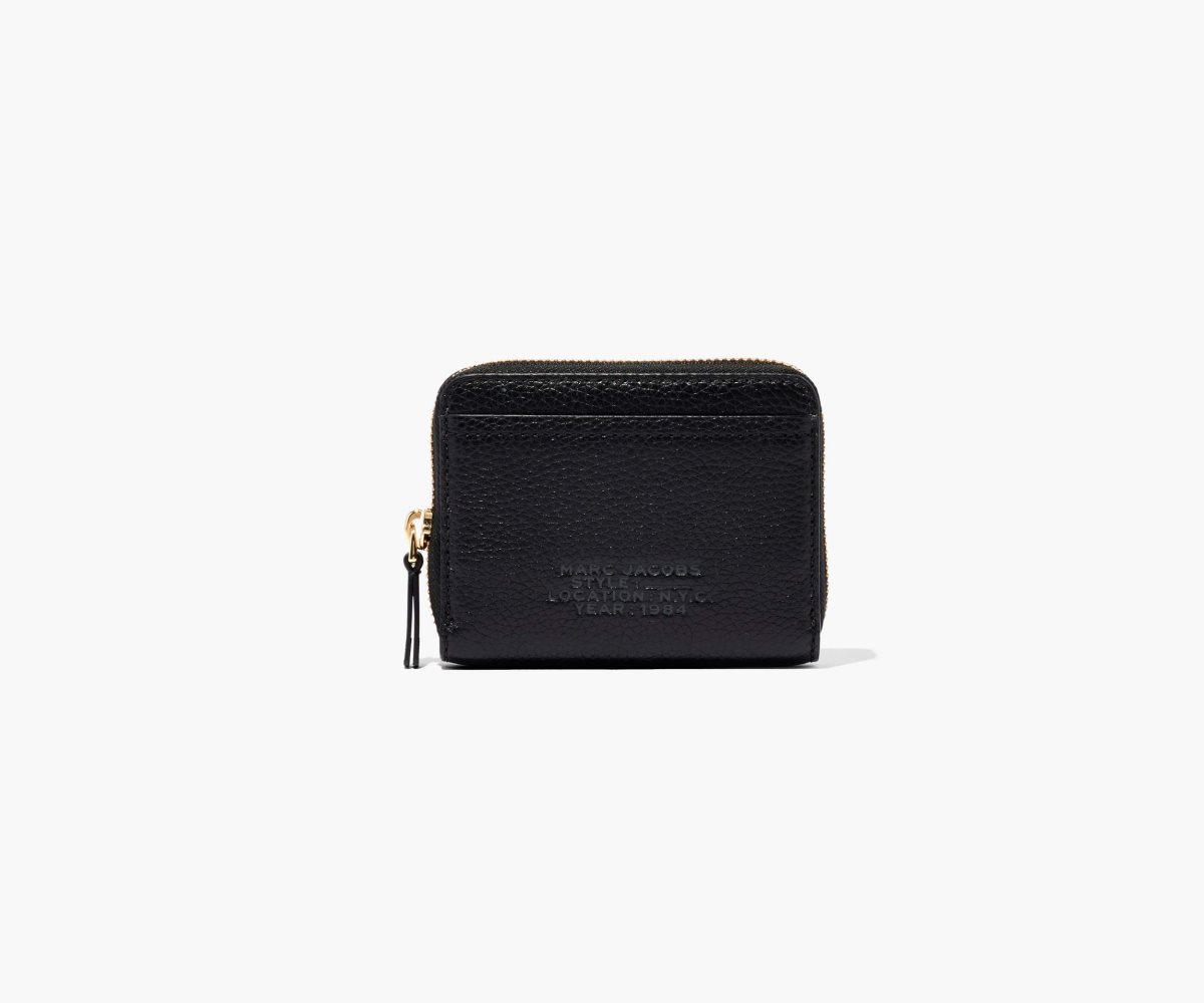 Marc Jacobs Cuero Zip Around Wallet Negras | 0654139-NF