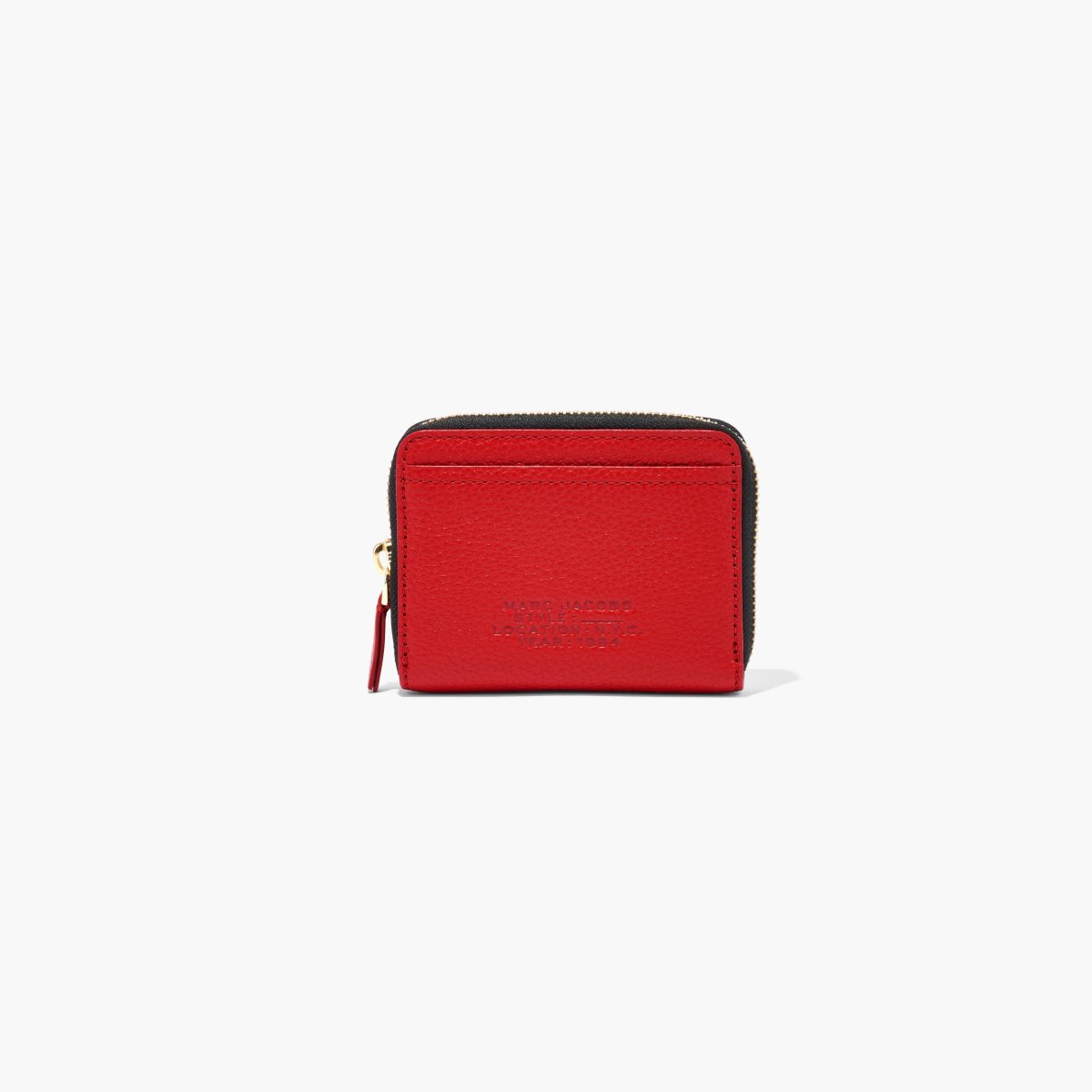 Marc Jacobs Cuero Zip Around Wallet Rojas | 9627354-WN