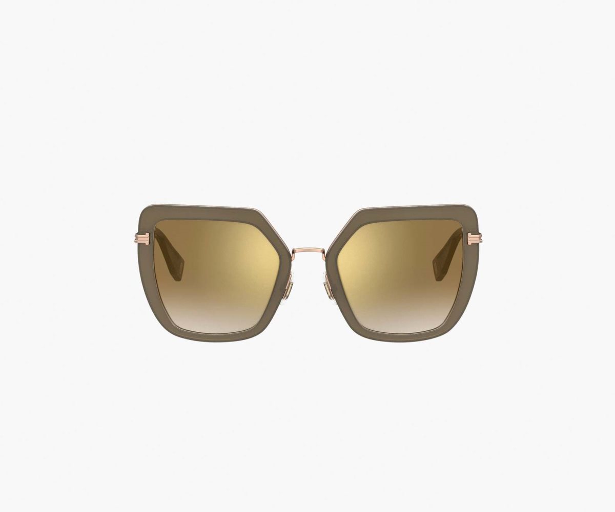 Marc Jacobs Icon Oversized Butterfly Sunglasses Doradas | 4839721-JH