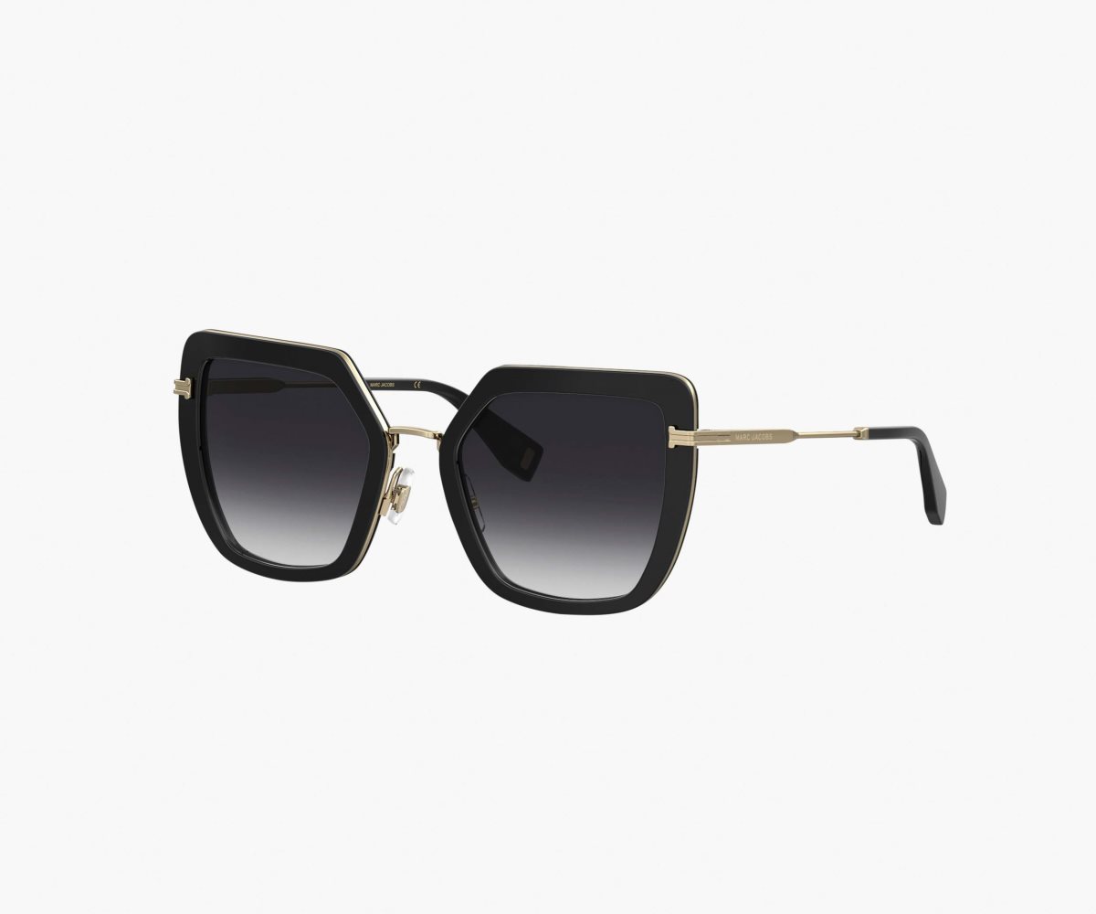 Marc Jacobs Icon Oversized Butterfly Sunglasses Negras Doradas | 9680217-HG