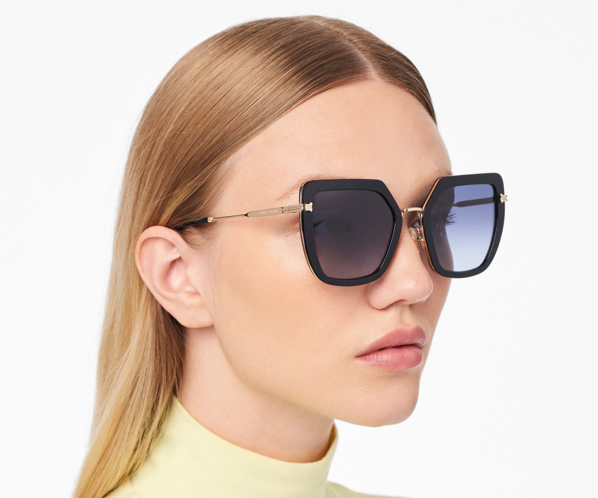 Marc Jacobs Icon Oversized Butterfly Sunglasses Negras Doradas | 9680217-HG