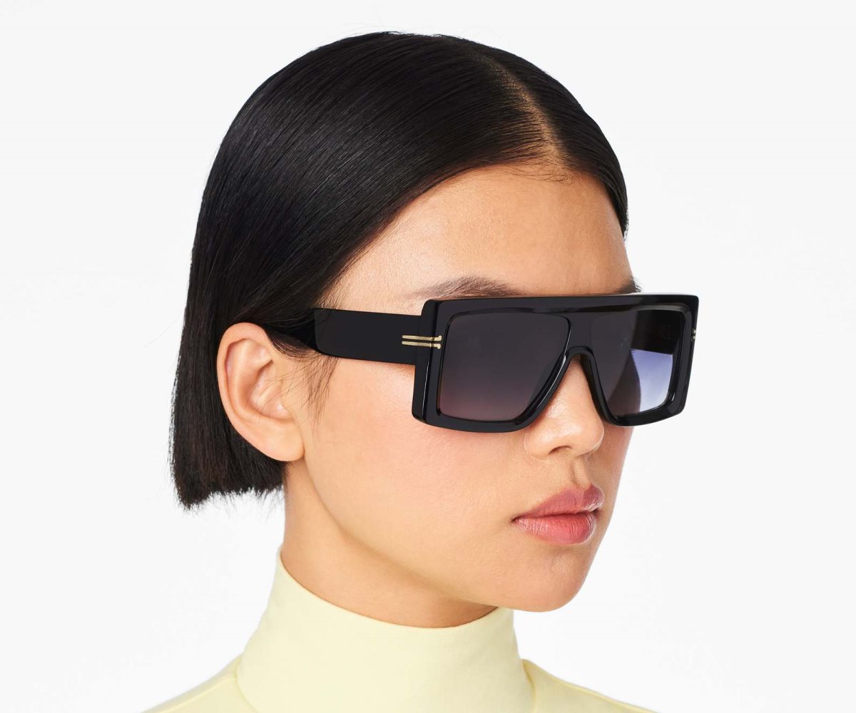 Marc Jacobs Icon Rectangular Sunglasses Negras | 2731096-JO