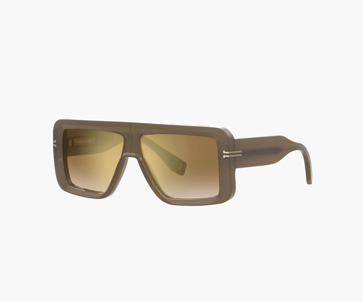 Marc Jacobs Icon Rectangular Sunglasses Verde Oliva | 5264038-HZ