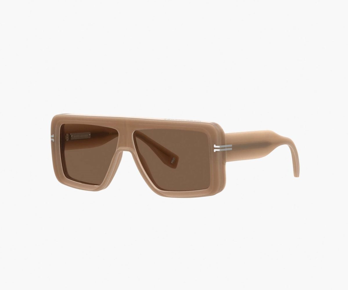 Marc Jacobs Icon Rectangular Sunglasses Beige | 6841309-BE