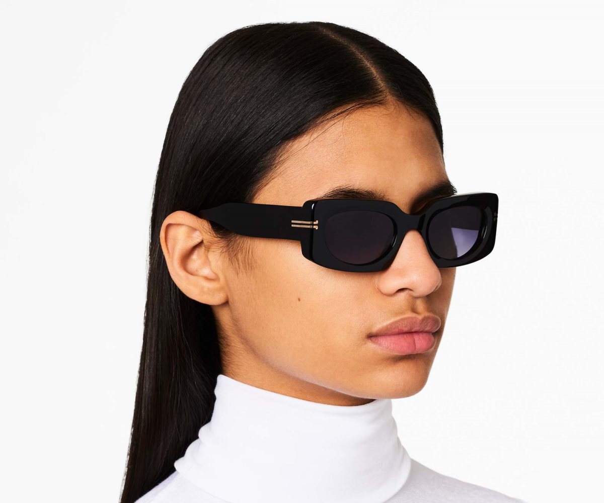 Marc Jacobs Icon Rectangular Sunglasses Negras | 8634751-HJ