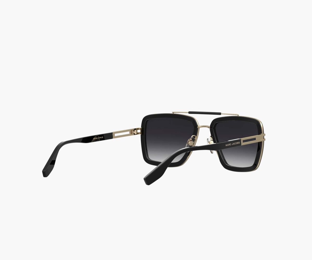 Marc Jacobs Icon Square Pilot Sunglasses Negras | 5189302-RC