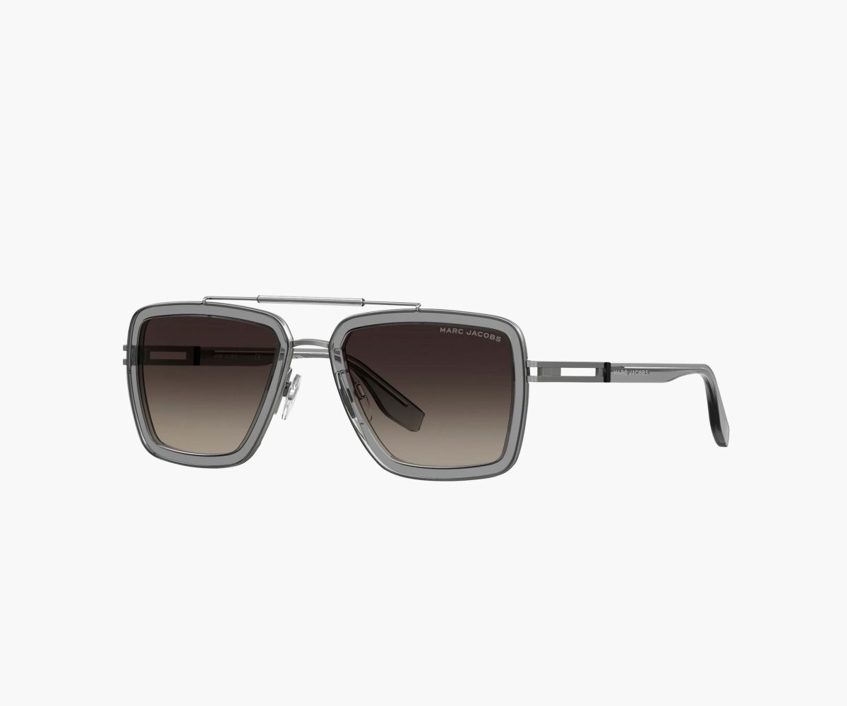 Marc Jacobs Icon Square Pilot Sunglasses Gris | 6829403-OW