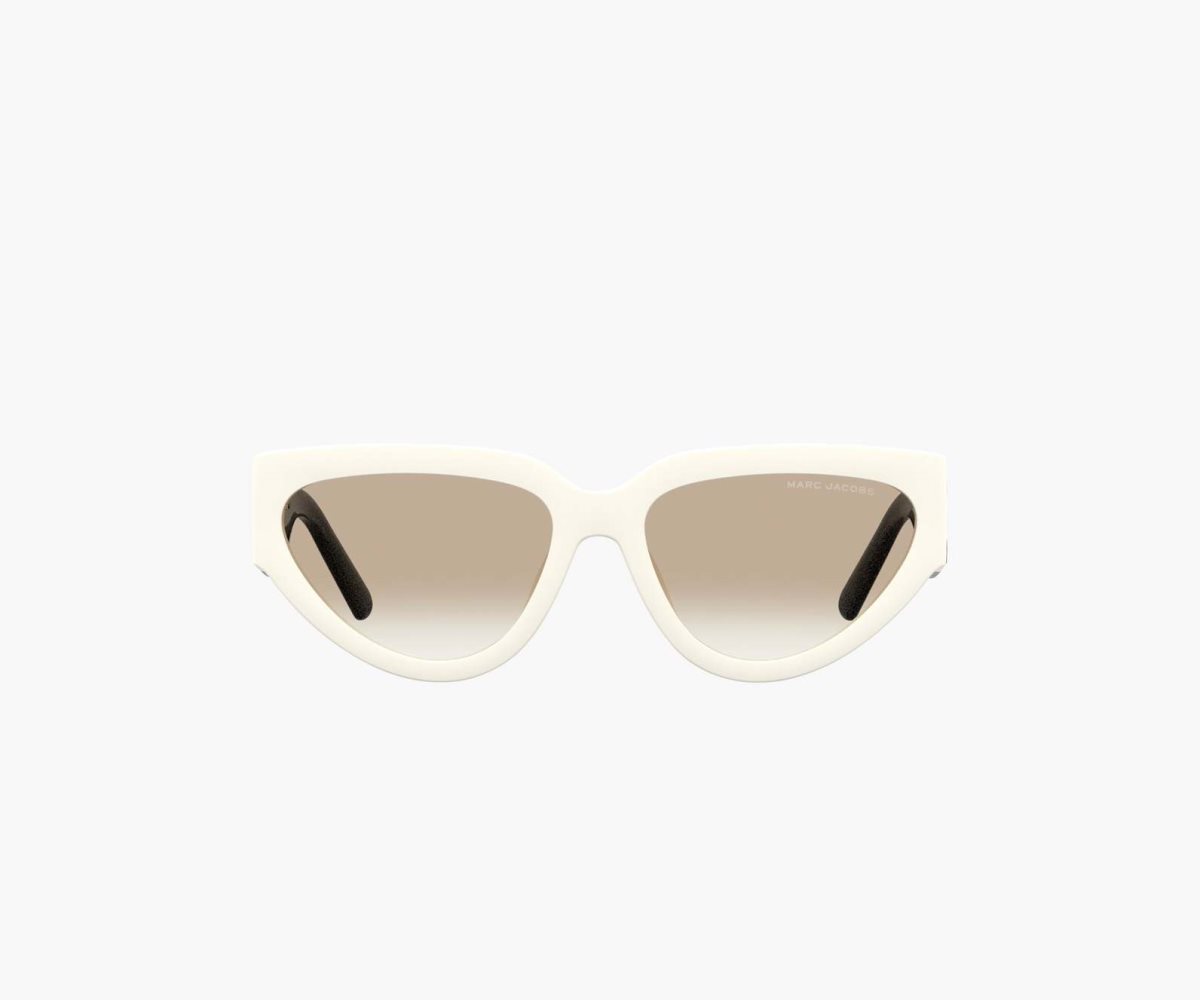 Marc Jacobs J Marc Cat Eye Sunglasses Blancas Negras | 5164870-JL