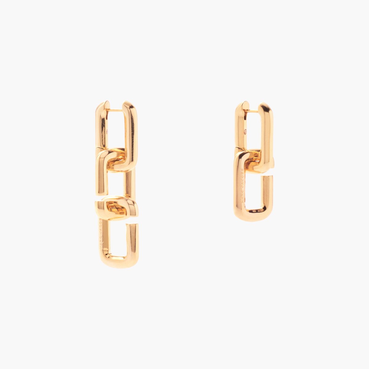 Marc Jacobs J Marc Chain Link Earrings Doradas | 2910748-FX