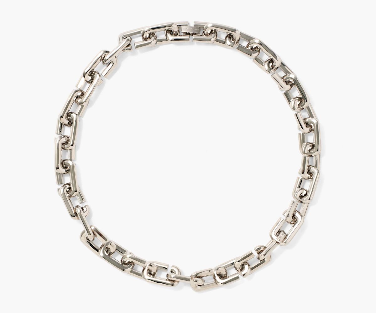 Marc Jacobs J Marc Chain Link Necklace Plateadas | 8371256-AJ