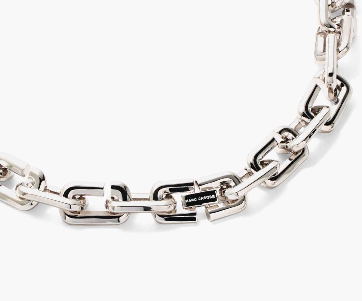 Marc Jacobs J Marc Chain Link Necklace Plateadas | 8371256-AJ