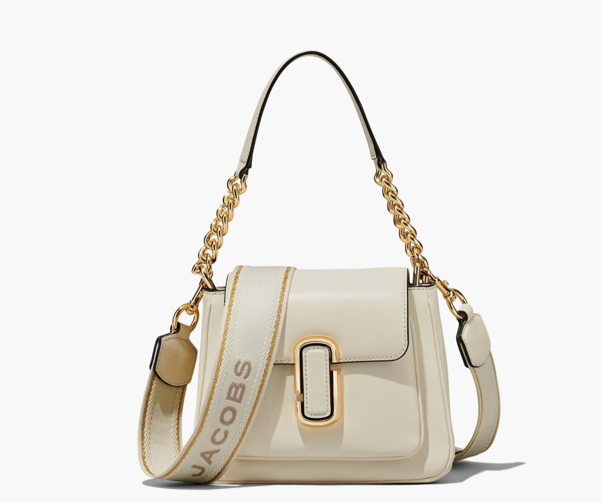 Marc Jacobs J Marc Chain Mini Satchel Blancas | 7584931-ZR