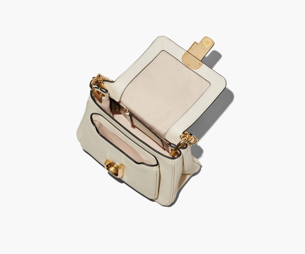 Marc Jacobs J Marc Chain Mini Satchel Blancas | 7584931-ZR