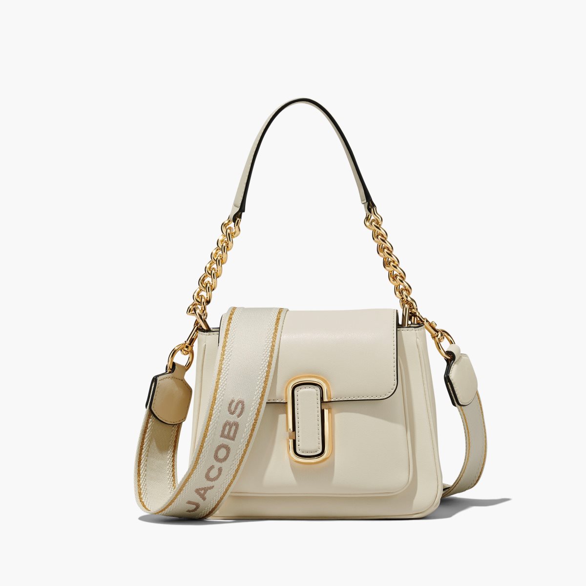 Marc Jacobs J Marc Chain Mini Satchel Blancas | 7584931-ZR