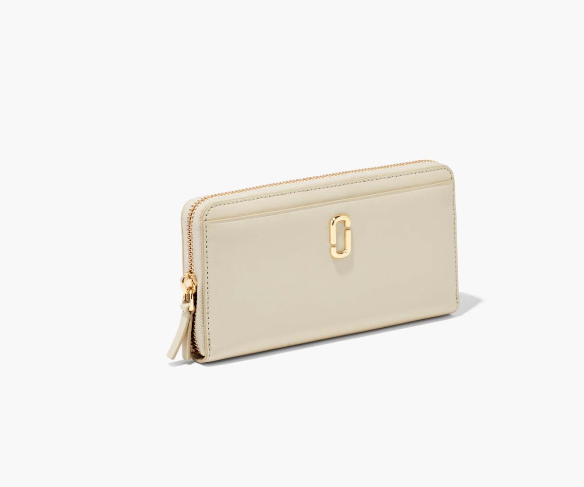 Marc Jacobs J Marc Continental Wallet Blancas | 6879541-NR