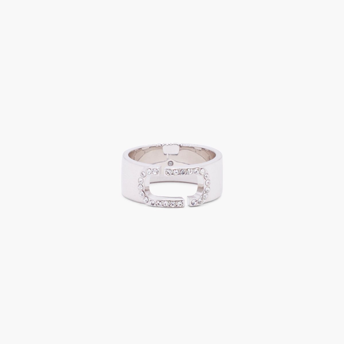 Marc Jacobs J Marc Crystal Ring Plateadas | 5197462-OS