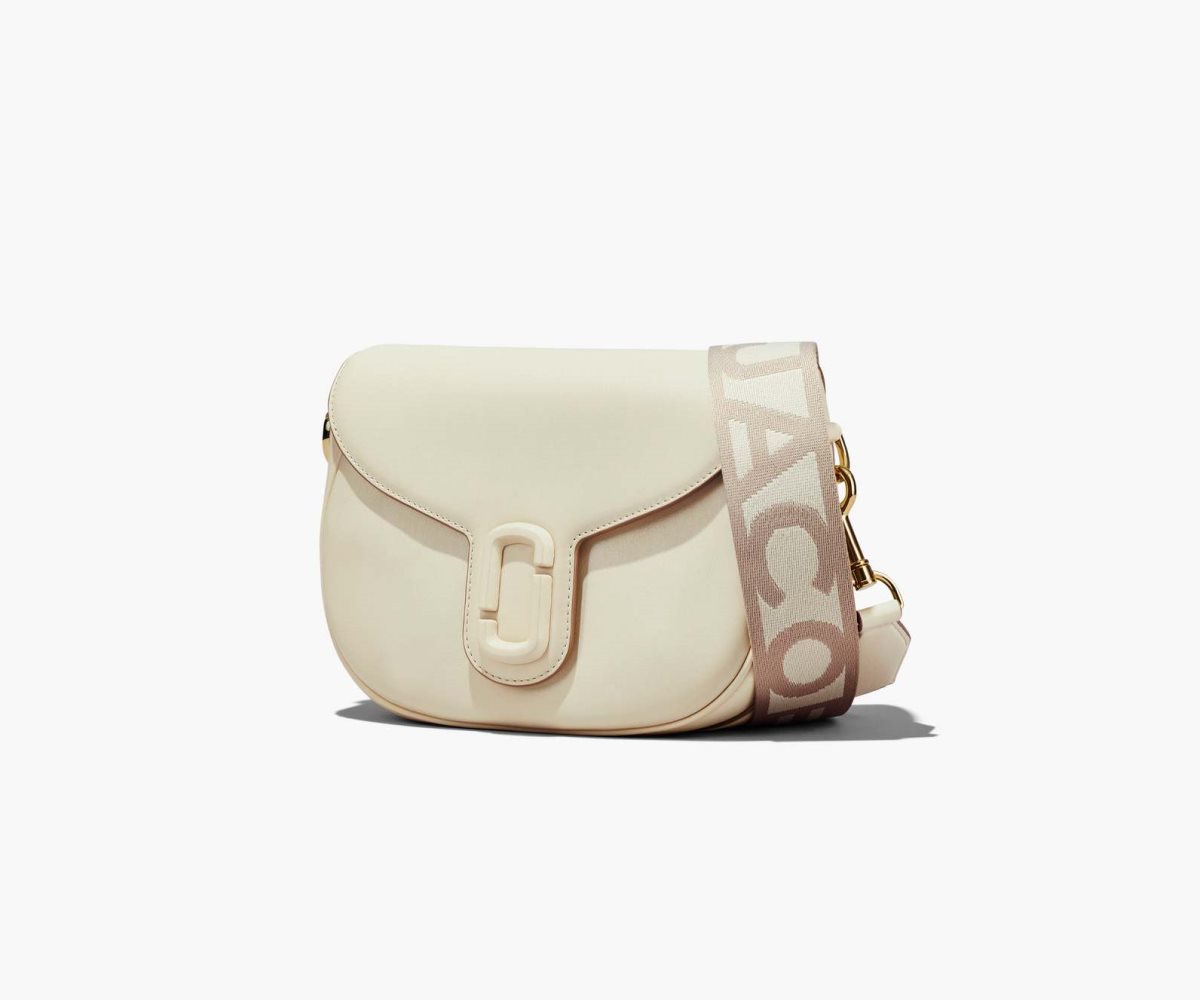 Marc Jacobs J Marc Saddle Bag Blancas | 7394621-NF